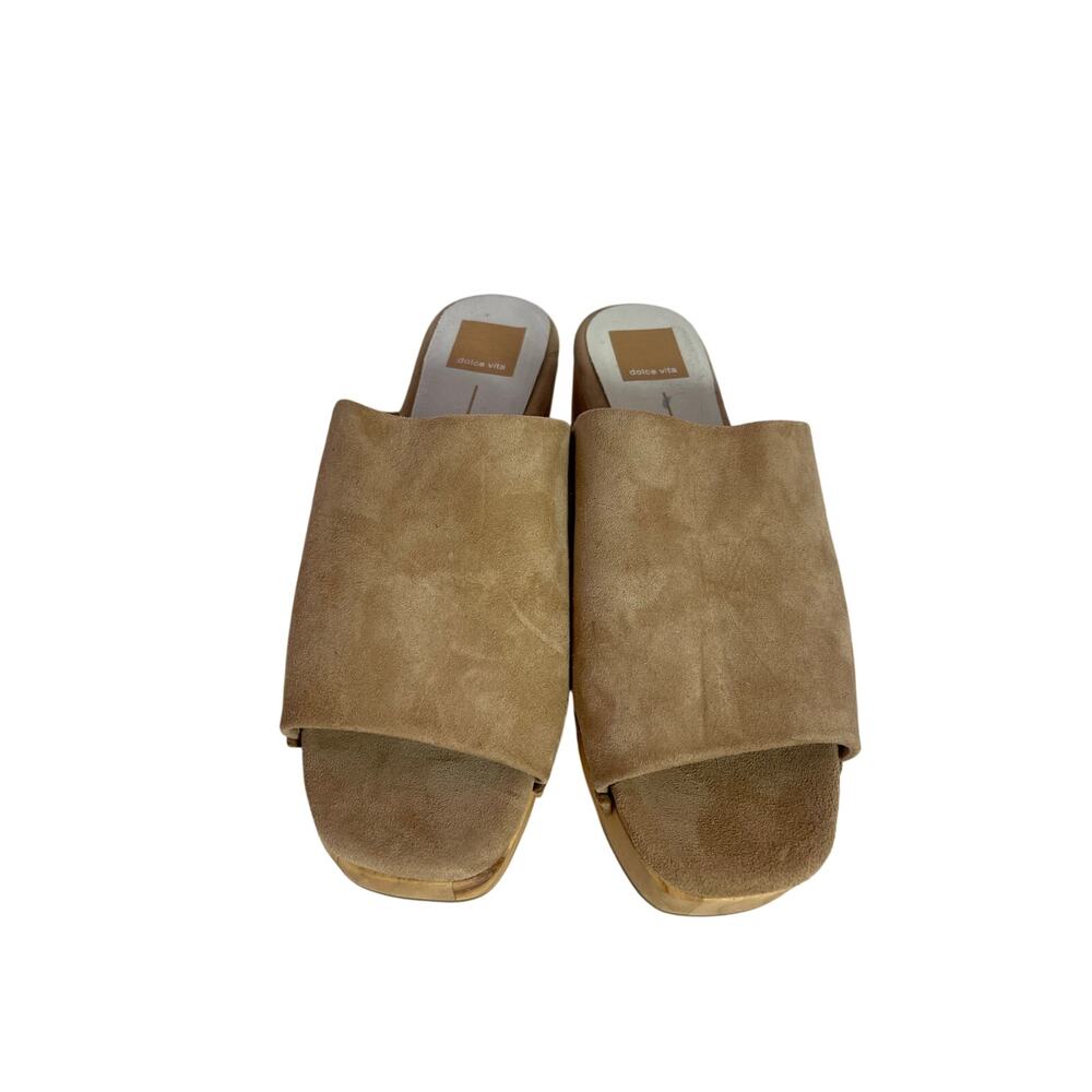 Dolce Vita Tan Suede Dorado Clog/Mule 7M